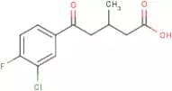 5-(3-Chloro-4-fluorophenyl)-3-methyl-5-oxovaleric acid