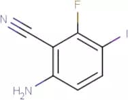 6-Amino-2-fluoro-3-iodobenzonitrile