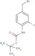 4-Amino-3-fluorobenzyl bromide, N-BOC protected