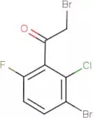 3-Bromo-2-chloro-6-fluorophenacyl bromide
