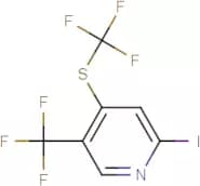 2-Iodo-5-trifluoromethyl-4-trifluoromethylsulphanylpyridine