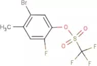 5-Bromo-2-fluoro-4-methylphenyl trifluoromethanesulphonate