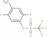 2-Fluoro-5-iodo-4-methylphenyl trifluoromethanesulphonate
