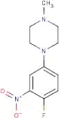 1-(4-Fluoro-3-nitrophenyl)-4-methylpiperazine