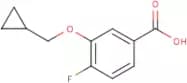 3-(Cyclopropylmethoxy)-4-fluorobenzoic acid