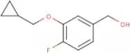 3-(Cyclopropylmethoxy)-4-fluorobenzyl alcohol