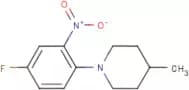 1-(4-Fluoro-2-nitrophenyl)-4-methylpiperidine