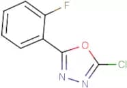 2-Chloro-5-(2-fluorophenyl)-1,3,4-oxadiazole
