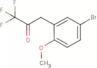 3-(5-Bromo-2-methoxyphenyl)-1,1,1-trifluoro-2-propanone