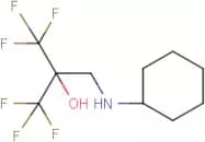 2-[(Cyclohexylamino)methyl]-1,1,1,3,3,3-hexafluoropropan-2-ol