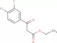 Ethyl (4-chloro-3-fluorobenzoyl)acetate