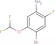 4-Bromo-5-(difluoromethoxy)-2-fluoroaniline