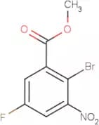 Methyl 2-bromo-5-fluoro-3-nitrobenzoate