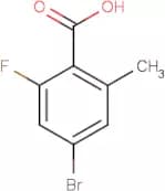 4-Bromo-2-fluoro-6-methylbenzoic acid