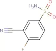 3-Cyano-4-fluorobenzenesulphonamide