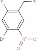 4-Bromo-2-fluoro-5-nitrobenzyl bromide
