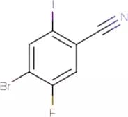 4-Bromo-5-fluoro-2-iodobenzonitrile