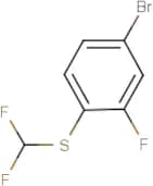 4-Bromo-2-fluorophenyl difluoromethyl sulphide