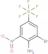 4-Amino-3-bromo-5-nitrophenylsulphur pentafluoride