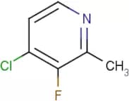 4-Chloro-3-fluoro-2-methylpyridine
