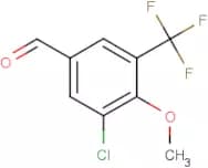 3-Chloro-4-methoxy-5-(trifluoromethyl)benzaldehyde
