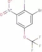 1-Bromo-2-iodo-3-nitro-5-(trifluoromethoxy)benzene