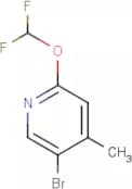5-Bromo-2-(difluoromethoxy)-4-methylpyridine