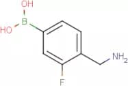 (4-(Aminomethyl)-3-fluorophenyl)boronic acid