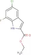 Ethyl 5-chloro-7-fluoro-1H-indole-2-carboxylate