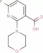 6-Fluoro-2-morpholinonicotinic acid