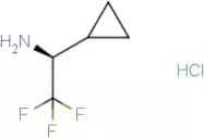 (1S)-1-Cyclopropyl-2,2,2-trifluoroethan-1-amine hydrochloride