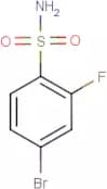 4-Bromo-2-fluorobenzenesulphonamide