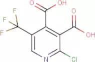 2-Chloro-5-(trifluoromethyl)pyridine-3,4-dicarboxylic acid