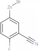 3-Cyano-4-fluorophenylzinc bromide 0.5M solution in THF