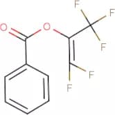 Pentafluoroprop-1-en-2-yl benzoate