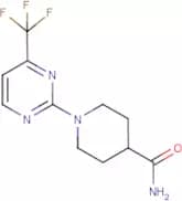 1-[4-(Trifluoromethyl)pyrimidin-2-yl]piperidine-4-carboxamide