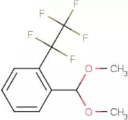 1-(Dimethoxymethyl)-2-(pentafluoroethyl)benzene