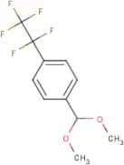 1-(Dimethoxymethyl)-4-(pentafluoroethyl)benzene