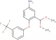 3-(Dimethoxymethyl)-4-[3-(trifluoromethyl)phenoxy]aniline