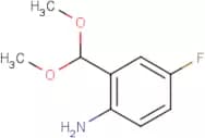 2-(Dimethoxymethyl)-4-fluoroaniline