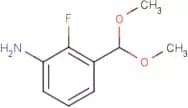 3-(Dimethoxymethyl)-2-fluoroaniline