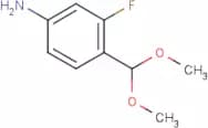 4-(Dimethoxymethyl)-3-fluoroaniline
