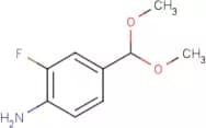 4-(Dimethoxymethyl)-2-fluoroaniline