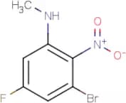 3-Bromo-5-fluoro-N-methyl-2-nitroaniline