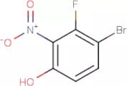 4-Bromo-3-fluoro-2-nitrophenol