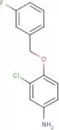 3-Chloro-4-[(3-fluorobenzyl)oxy]aniline