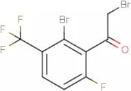2-Bromo-6-fluoro-3-(trifluoromethyl)phenacyl bromide