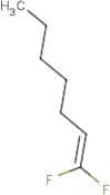 1,1-Difluorohept-1-ene