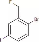 2-Bromo-5-iodobenzyl fluoride