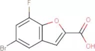 5-Bromo-7-fluoro-benzofuran-2-carboxylic acid
